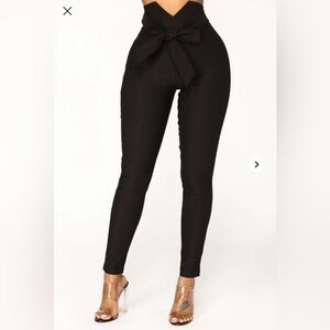 Fashion Nova Elegant Black Skinny Jumpsuit